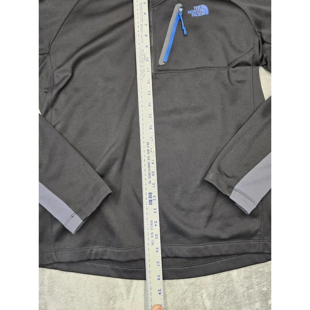 The North Face 1/4 Zip Fleece Pullover Men’s Outdoors Adventure Black LARGE